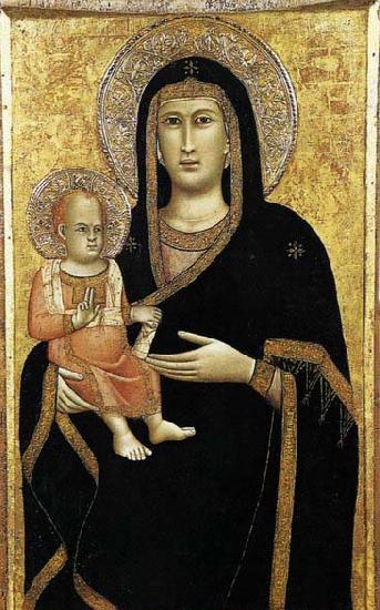 GIOTTO di Bondone Madonna and Child France oil painting art